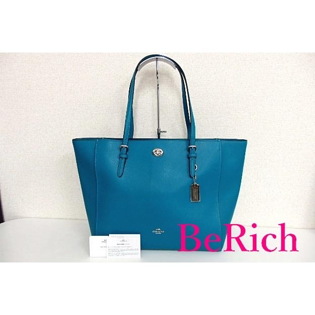 新規購入 美品 コーチ Coach トートバッグ ショルダーバッグ ターンロック トート ターコイズ ブルー グリーン クロスグレイン レザー 中古 Bk6027 Bk6027 ビーリッチヤフー店 通販 Yahoo ショッピング 50 Off Tellosystems Com