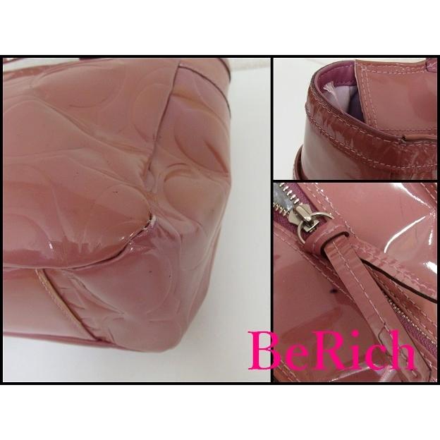 COACH（コーチ） トートバッグ F16564 ギャラリー シグネチャー ピンク 