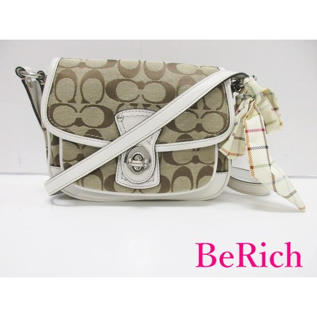 COACH（コーチ） ショルダーバッグ F13790 シグネチャー ポシェット 