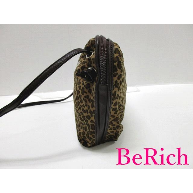 BOTTEGA VENETA ヒョウ柄ショルダーバッグ