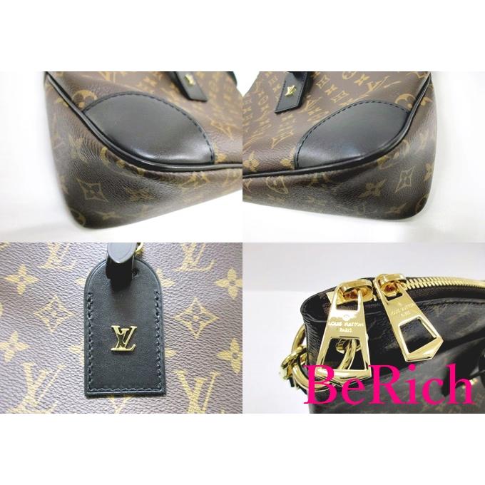 ルイ・ヴィトン LOUIS VUITTON ショルダーバッグ オデオン NM M45352 ノワール レザー モノグラムキャンバス ゴールド金具 【中古】 ルイ・ヴィトン LOUIS VUITTON ショルダーバッグ オデオン NM M45352