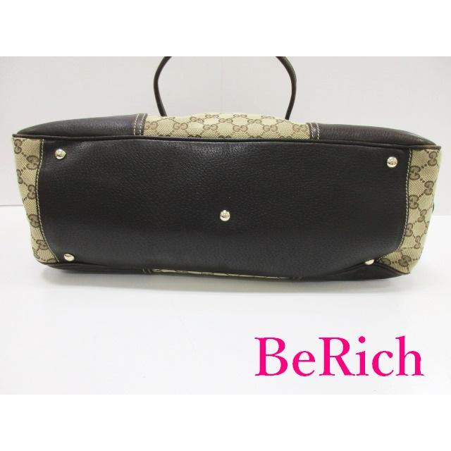 GGキャンバス グッチ GUCCI ボストンバッグ 162881 GG プリンシー 茶