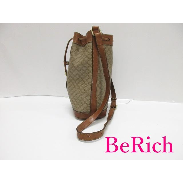 CELINE（セリーヌ） 巾着 ショルダーバッグ M07 ブラウン 茶 マカダム