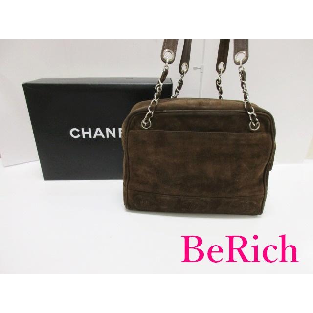 CHANEL 美品 シャネル トリプル ココ チェーン ショルダーバッグ  