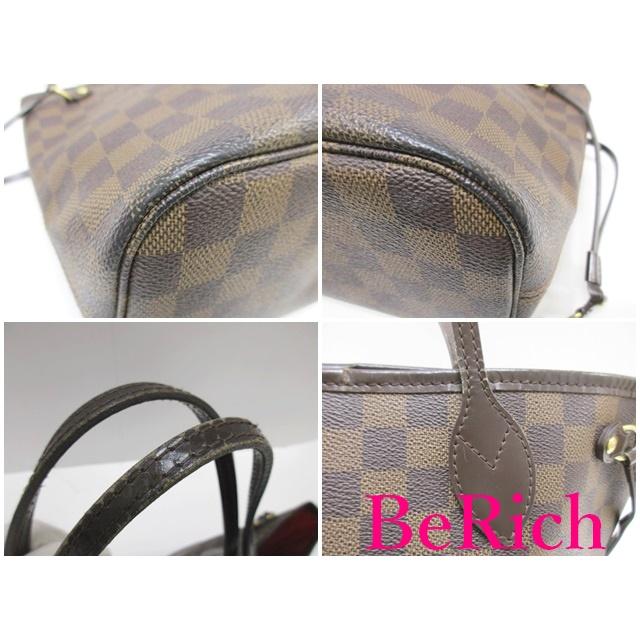 ルイ ヴィトン LOUIS VUITTON トートバッグ ショルダーバッグ ダミエ ネヴァーフル PM N51109 エベヌ LV 【中古】【送料無料】 bk7638｜be-rich0112｜04