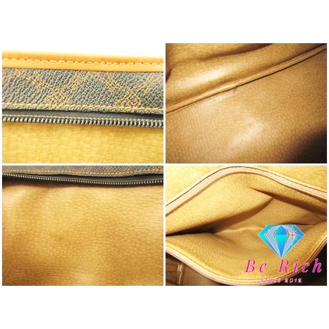 バリー BALLY ハンドバッグ 茶 ブラウン 黒 ブラック PVC  レザー ロゴ 鞄 レディース 【中古】bk7681 | Bally | 06