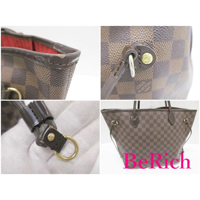 【美品】 ルイ ヴィトン ネヴァーフル MM ダミエ エベヌ トートN51105 ルイヴィトン ダミエ ネヴァーフル MM N51105 ダミエ エベヌ