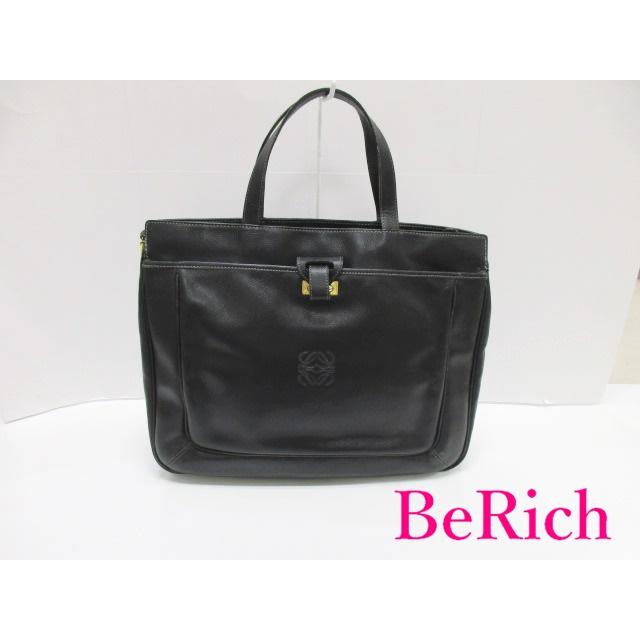 【美品】 ロエベ レザー トートバッグ ブラック 楽天市場】LOEWE ロエベ STANDARD A4 TOTE BAG トートバッグ