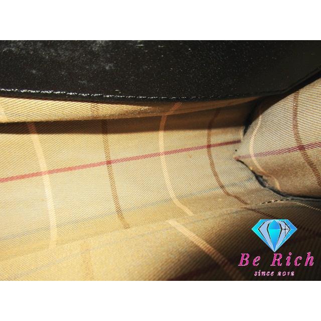 バーバリー BURBERRY クラッチバッグ セカンドバッグ 黒 ブラック レザー【中古】 bk8430 | BURBERRY | 07