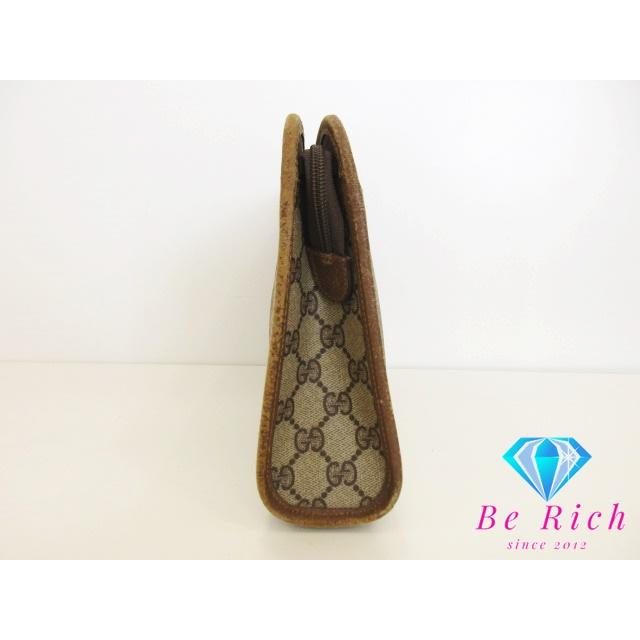 GUCCI（グッチ） クラッチバッグ 111.01.037 GG スプリーム 茶