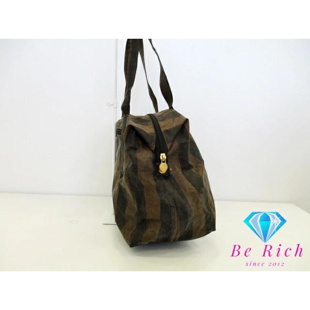 FENDI（フェンディ） トートバッグ ペカン ブラック 黒 ブラウン 茶 
