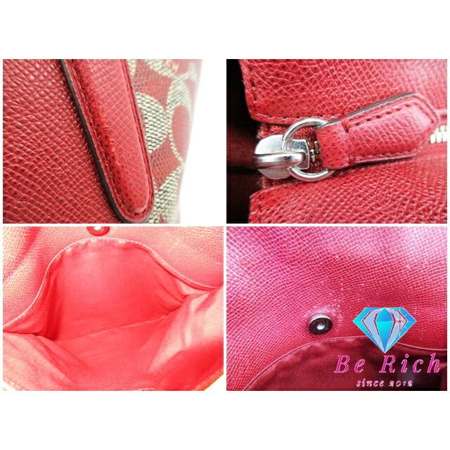 COACH（コーチ） ベイリー サフィアーノ トートバッグ 33480 赤 レッド 