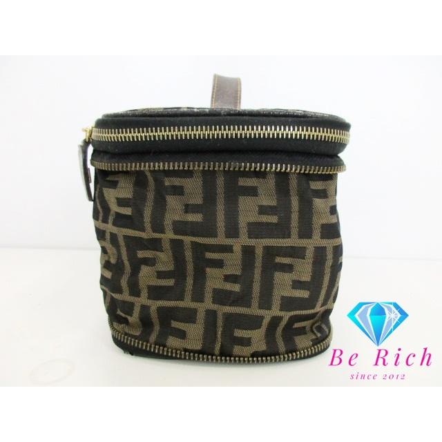FENDI フェンディ バニティバッグ ハンドバッグ ポーチ ズッカ