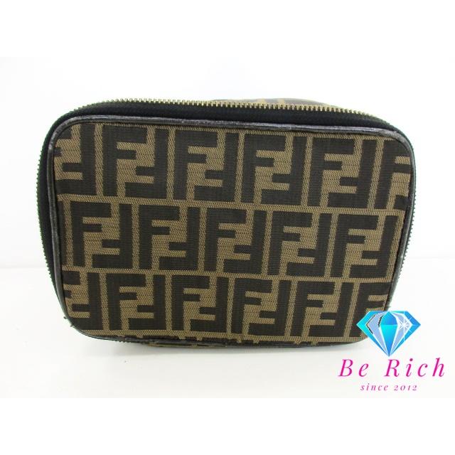FENDI（フェンディ） バニティバッグ ハンドバッグ ポーチ ズッカ