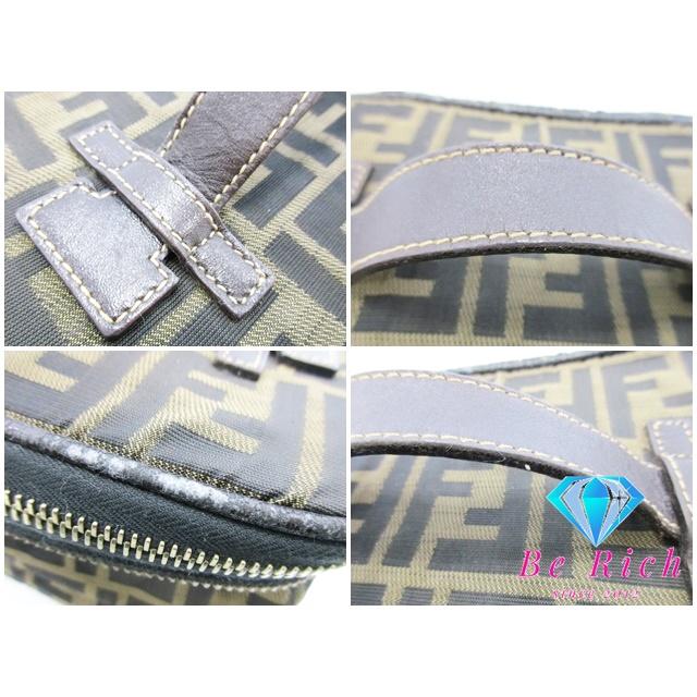 FENDI（フェンディ） バニティバッグ ハンドバッグ ポーチ ズッカ