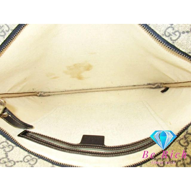 GUCCI（グッチ） ショルダーバッグ 201446 GG スプリーム ネイビー 紺