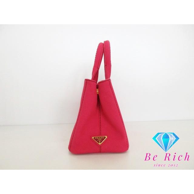 PRADA（プラダ） トートバッグ カナパ B2439G ピンク コットン 