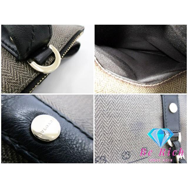 BVLGARI（ブルガリ） コレツィォーネ ハンドバッグ トートバッググレー 