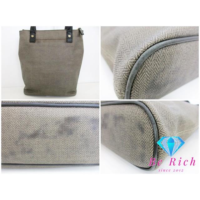 BVLGARI（ブルガリ） コレツィォーネ ハンドバッグ トートバッググレー 