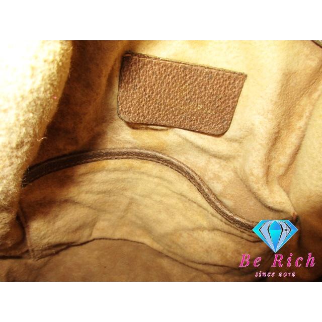 GUCCI（グッチ） GUCCI GGプラス 巾着 ショルダー バッグ ベージュ