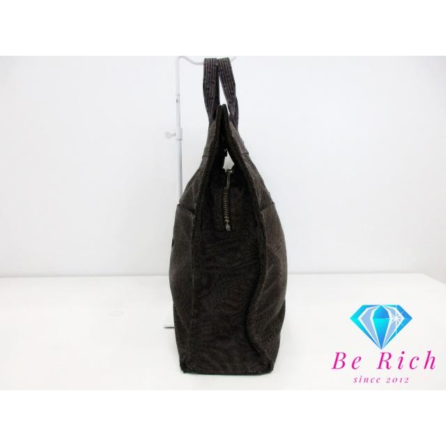 エルメス HERMES トートバッグ ハンドバッグ エール ライン トート MM ダーク グレー ブラック 黒 ロゴ 【中古】bk9046 | エールライン | 01