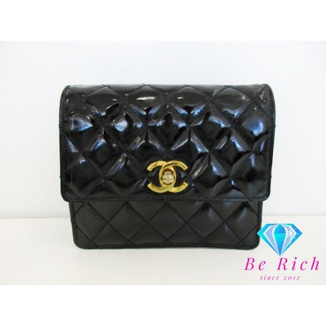 CHANEL マトラッセブラック ウエストポーチ CHANEL（シャネル） ボディバッグ マトラッセ ウエストバッグ ウエスト