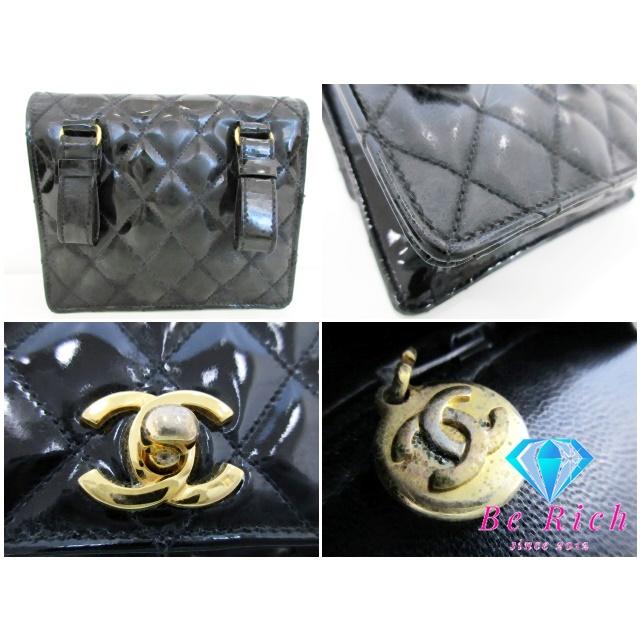 CHANEL（シャネル） マトラッセ ウエスト バッグ ポーチ 黒 ブラック