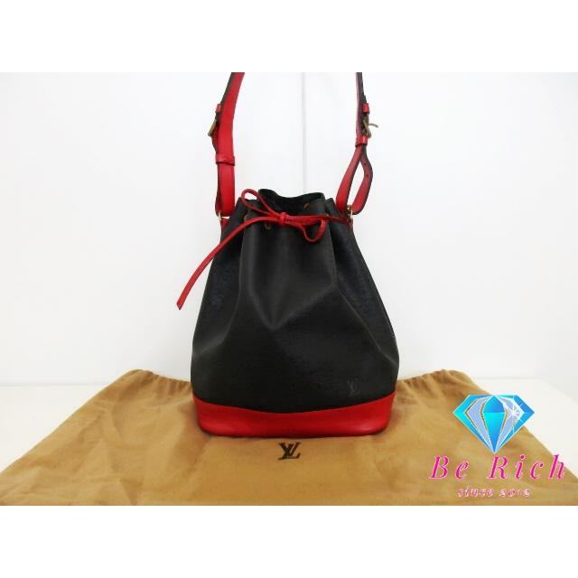 ルイ ヴィトン LOUIS VUITTON エピ ノエ M44017 黒 ノワール 赤 
