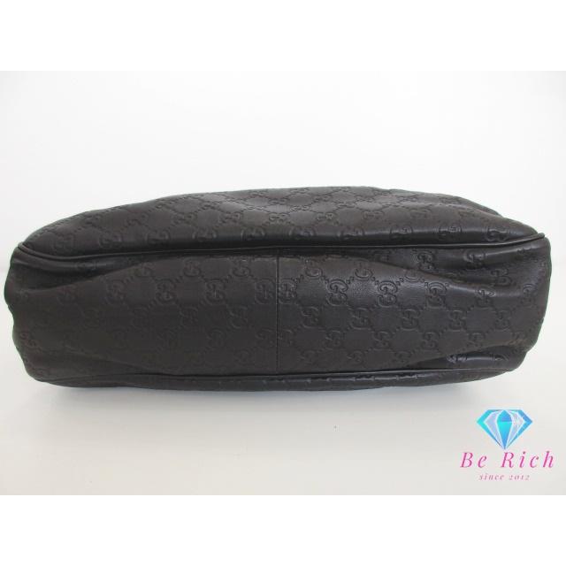 ✨美品✨ GUCCI スーキー シマレザー GG柄 ブラック ハンドバッグ 黒 GUCCI グッチシマ スーキー ハンドバッグ GG柄 レザー ブラック