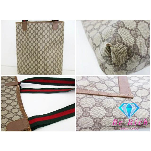グッチ GUCCI トートバッグ シェリーライン 3902003 GG スプリーム PVC