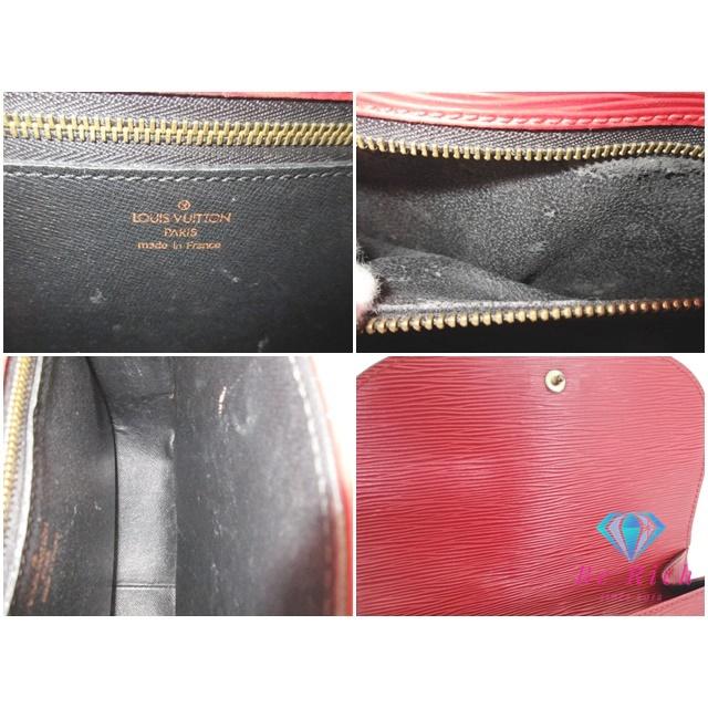 サンクルー ルイ ヴィトン LOUIS VUITTON エピ M52197 赤 レッド