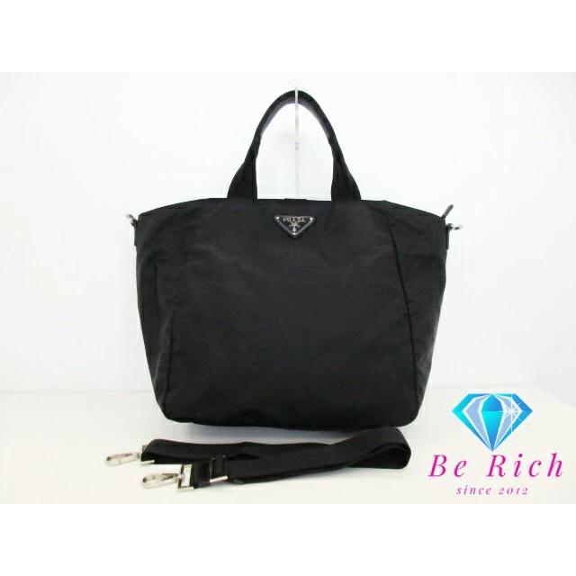 PRADA（プラダ） 美品 PRADA 2way トートバッグ BR4051 NERO 黒 
