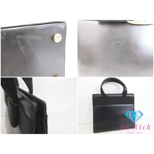 FERRAGAMO（フェラガモ） ヴァラ ハンドバッグ BA 21 4178 ブラック 黒