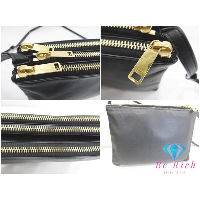 CELINE セリーヌ トリオラージ ショルダーバッグ 171453 ブラック 黒