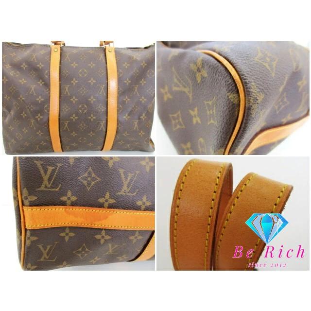 フラネリー ルイ ヴィトン LOUIS VUITTON モノグラム 45 M51115 LV 茶 