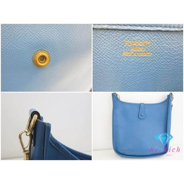 HERMES エヴリン 1 GM □A刻印 ゴールド ショルダーバッグ HERMES エルメス ショルダーバッグ エヴリン(エブリン) 16 TPM セリエ