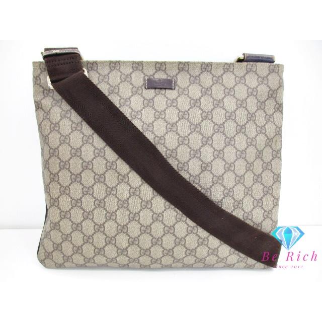GUCCI グッチ ショルダーバッグ 201446 GG スプリーム ベージュ 