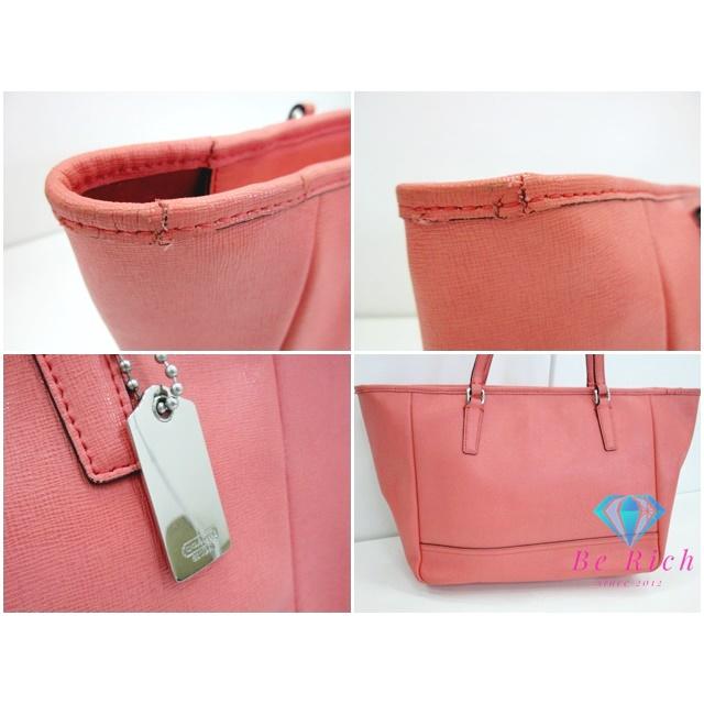 COACH（コーチ） 2way トートバッグ 23578 レザー ピンク ハンドバッグ