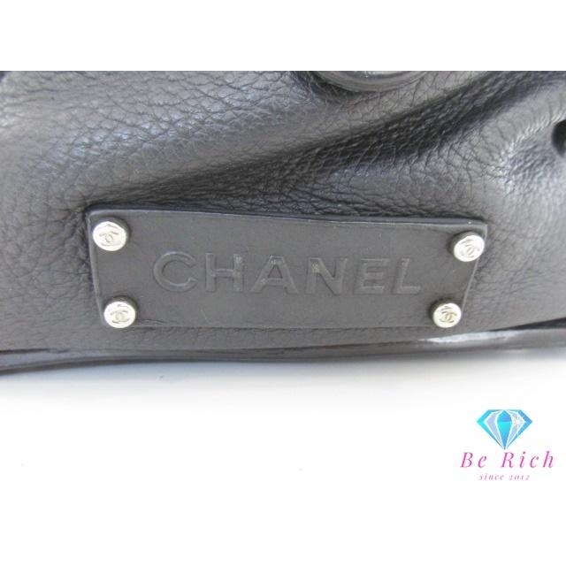 シャネル CHANEL ミニ ボストンバッグ ハンドバッグ A29316 ブラック 黒 レザー ココマーク CC ロゴ  【中古】【送料無料】 bk9499の画像