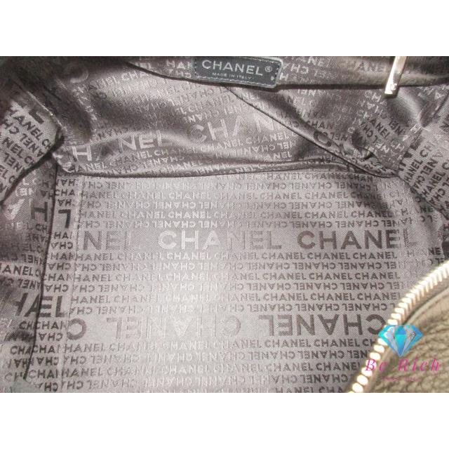 シャネル CHANEL ミニ ボストンバッグ ハンドバッグ A29316 ブラック 黒 レザー ココマーク CC ロゴ  【中古】【送料無料】 bk9499の画像