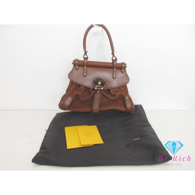 フェンディ FENDI ボルサ マジック ハンドバッグ 8BN143 パイソン 型