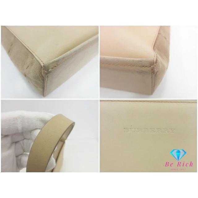 BURBERRY（バーバリー） ワン ショルダーバッグ ベージュ レザー