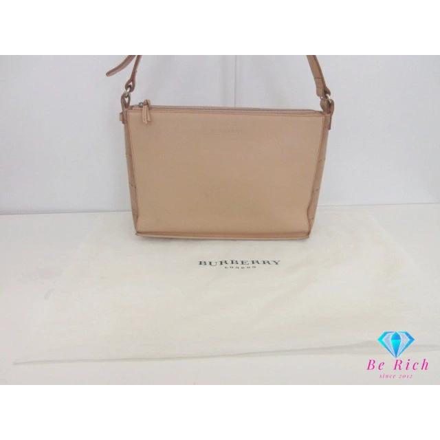 BURBERRY（バーバリー） ワン ショルダーバッグ ベージュ レザー