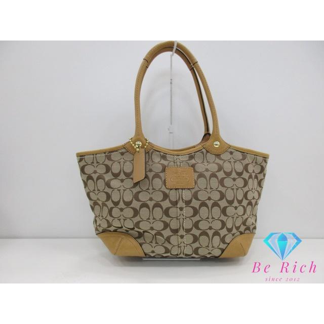 COACH（コーチ） ブリーカー シグネチャー トートバッグ F12369 カーキ 