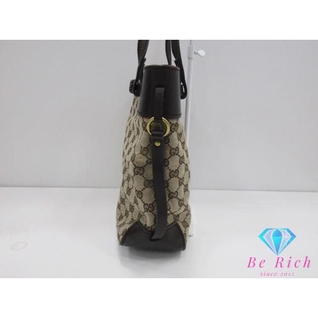 GUCCI（グッチ） トートバッグ 107757 GG ベージュ ブラウン 茶