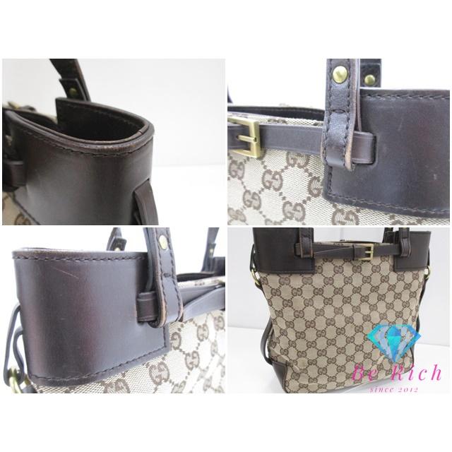 GUCCI（グッチ） トートバッグ 107757 GG ベージュ ブラウン 茶