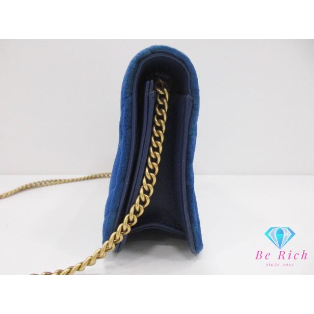 GUCCI（グッチ） 美品 GUCCI GG マーモント ベルベット スモール 