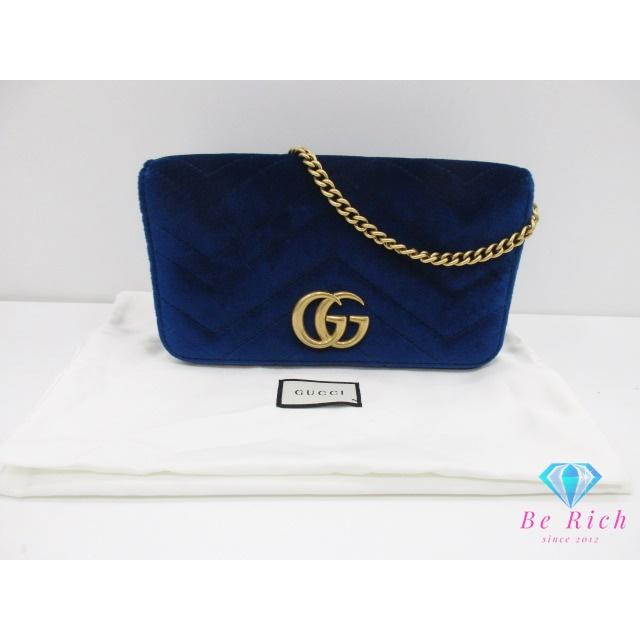 GUCCI（グッチ） 美品 GUCCI GG マーモント ベルベット スモール 