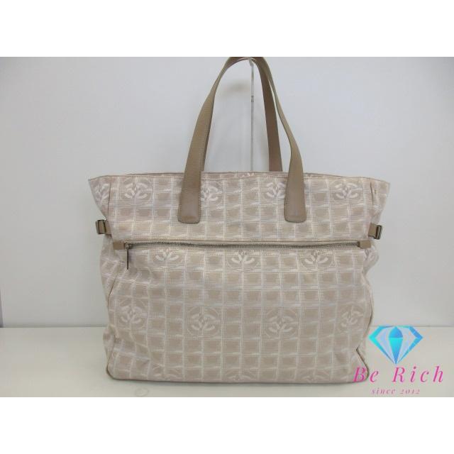 CHANEL シャネル ニュー トラベル ライン トート TGM A15826 ベージュ  