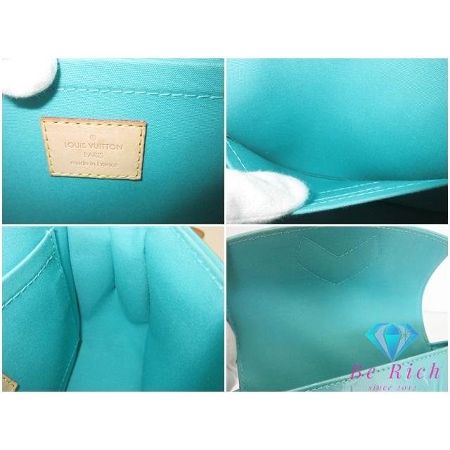 極美品 ルイヴィトン ヴェルニ ベルフラワーPM ブルーラゴン ショルダーバッグ ルイヴィトンベルフラワーPM 14125 ブルーラゴン レディース